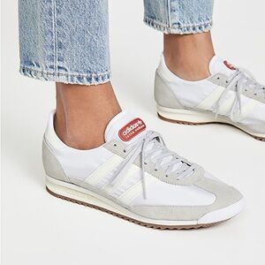 adidas Women's White, Light Gray & Cream Sneakers